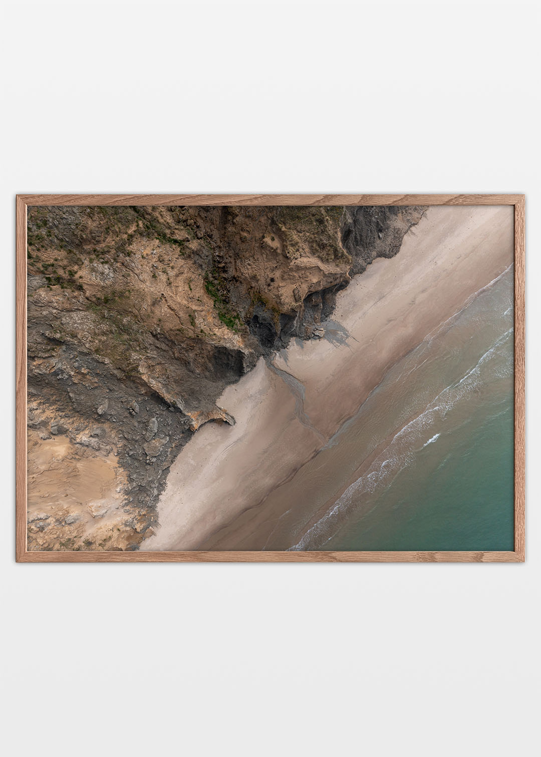 Vandret drone plakater med natur