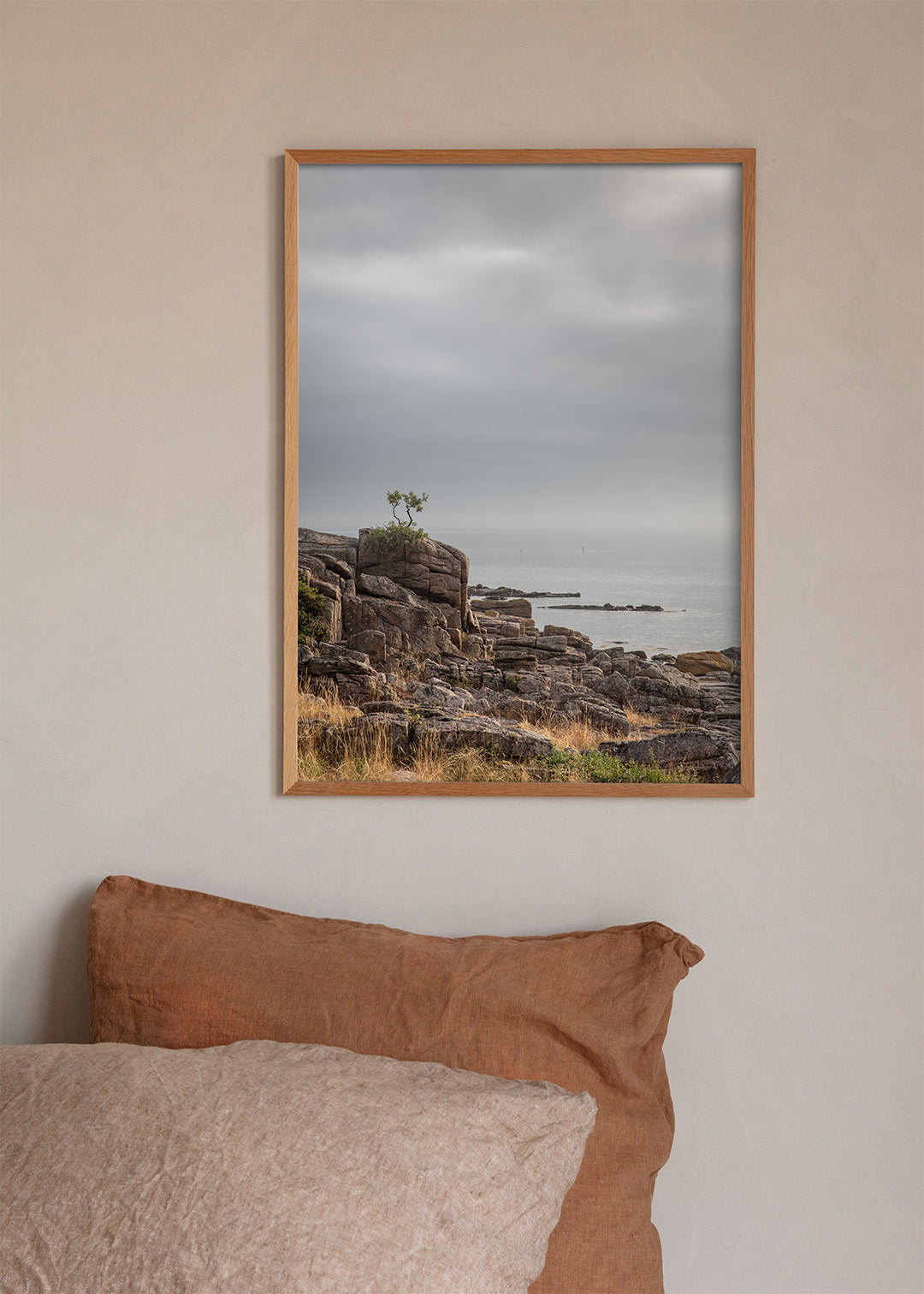 Indret med Bornholm Bonsai plakat