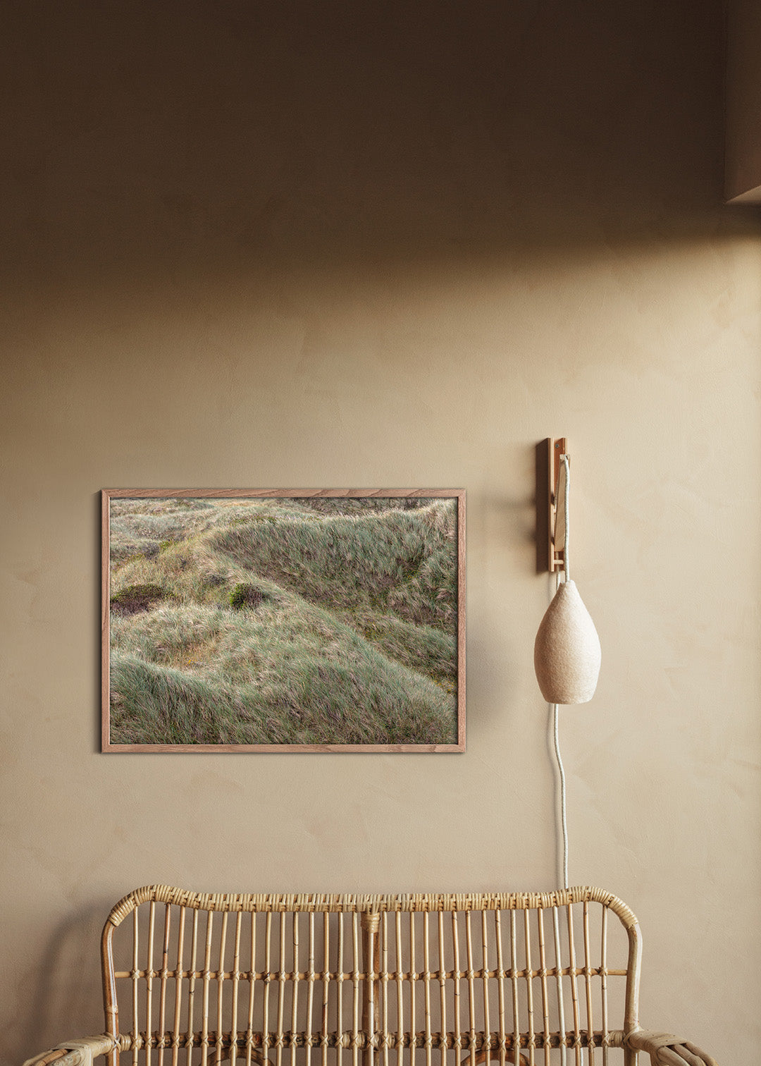 Indret med natur plakat