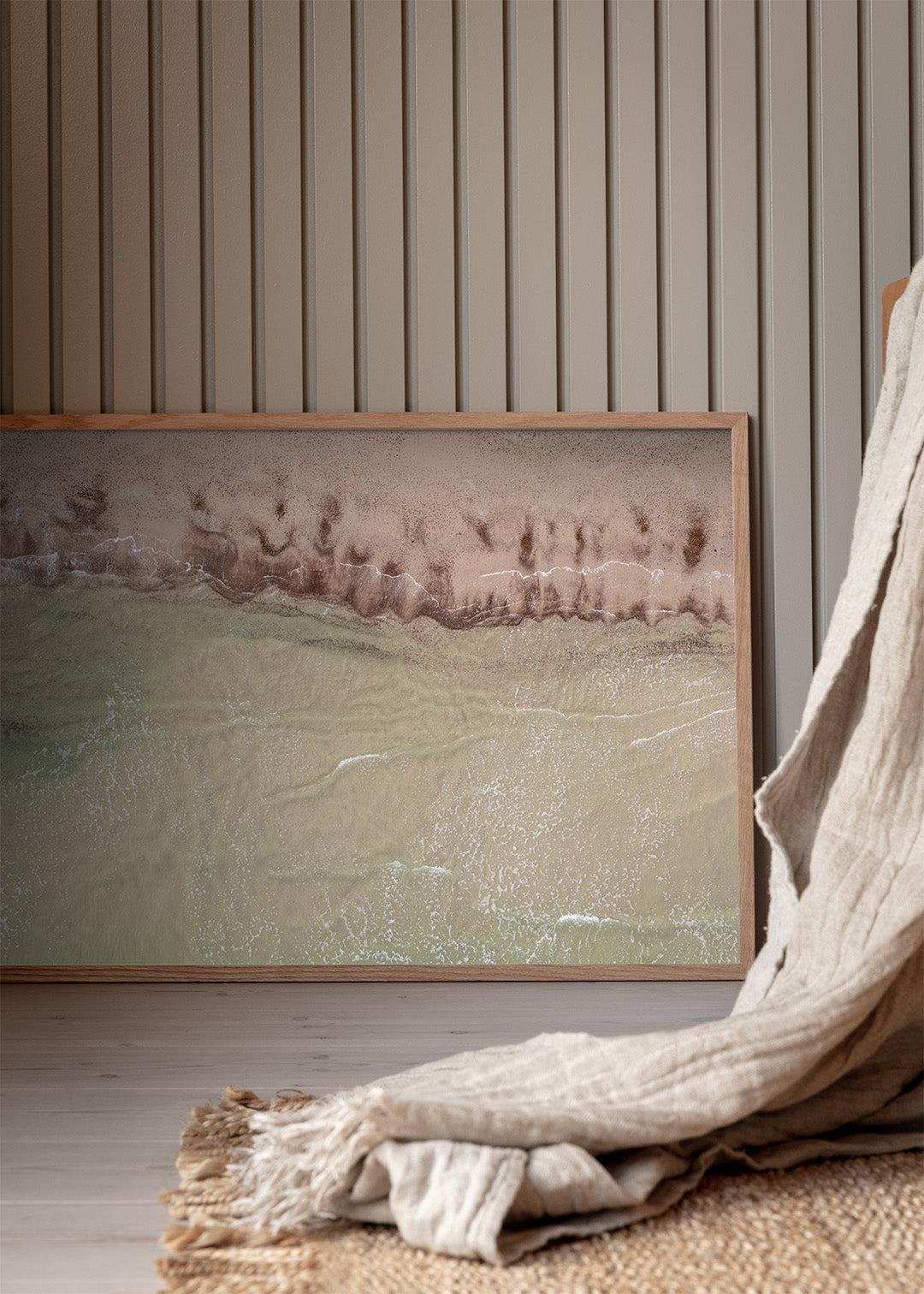 Vandret strand plakat