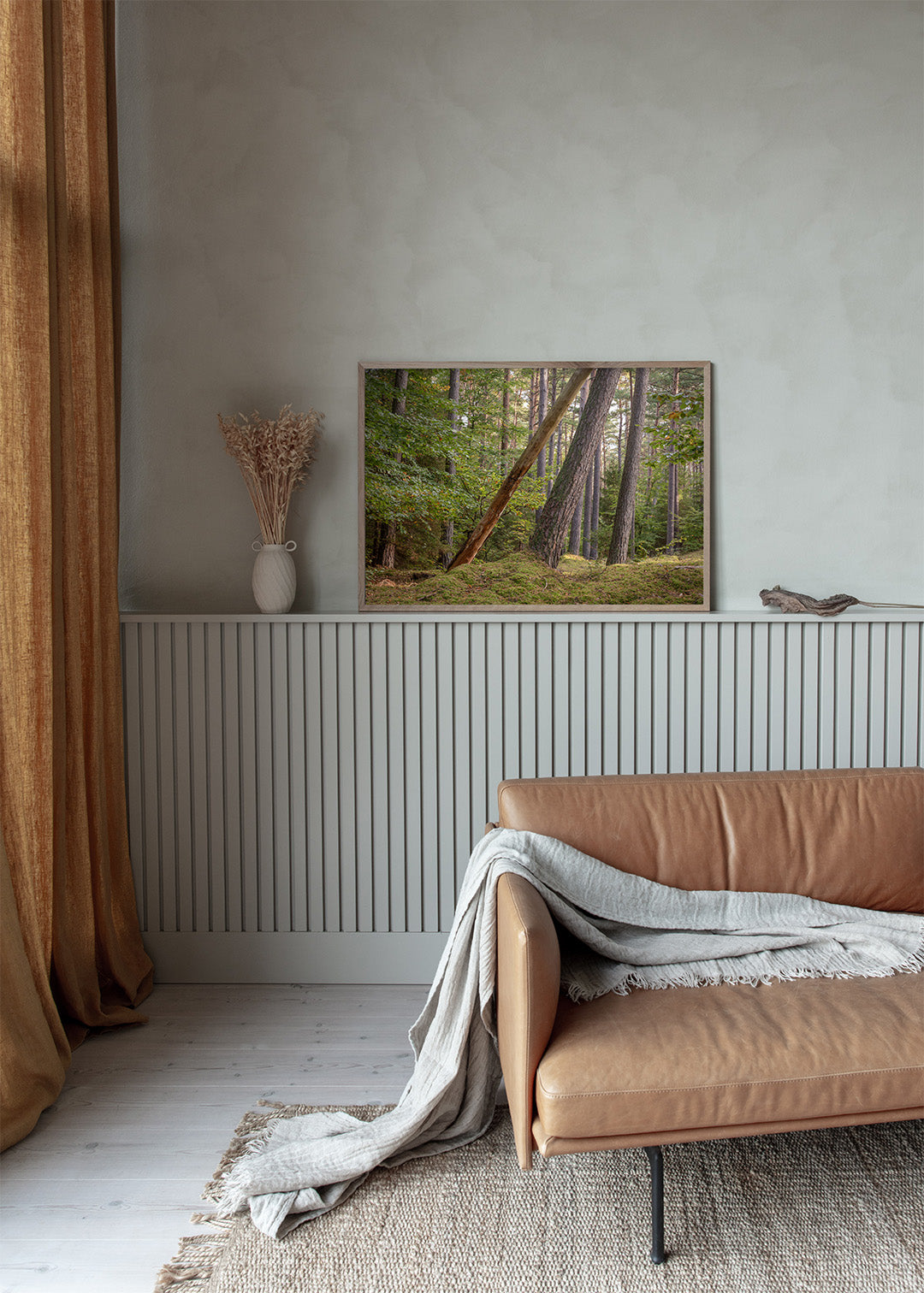 Tisvilde Hegn plakat – Mosdækket skovbund (vandret) | Foto Factory