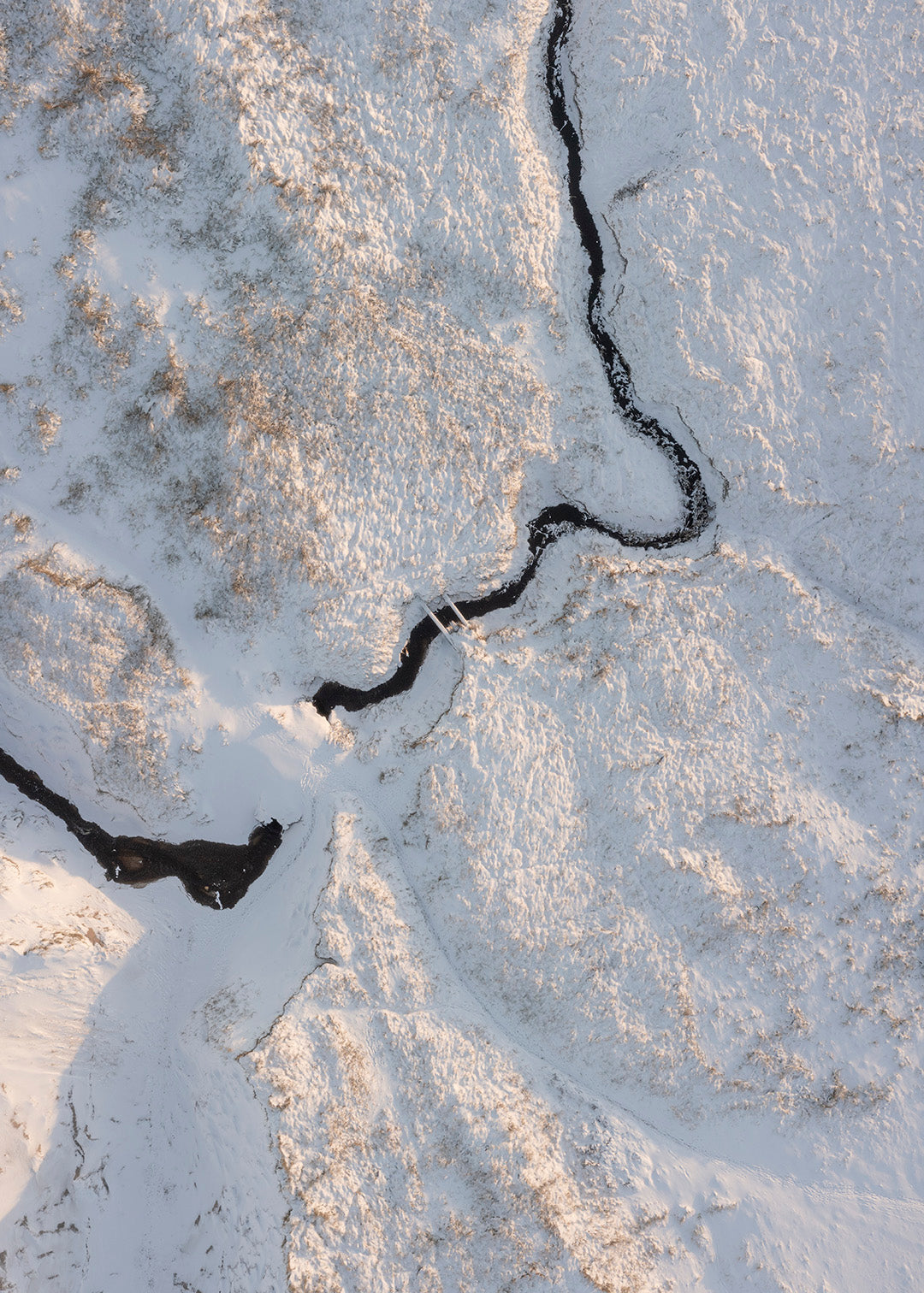 Snoet å plakat - Vinter i Thy - Danmark | Foto Factory