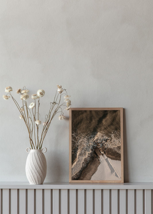 Klitmøller plakat – Høfden ved fiskerlejet – Danmark