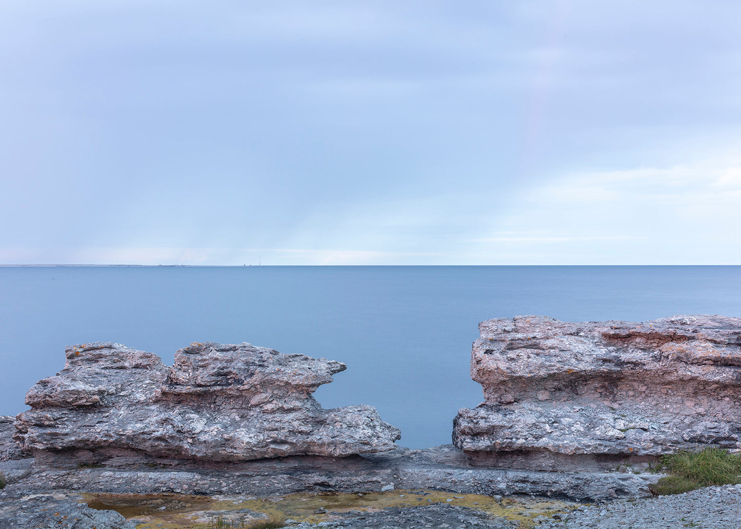 Fotografi af kystlandskab ved Snabben, Gotland, Sverige – Foto Factory