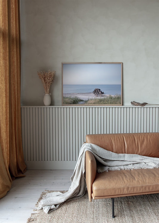 Indret stuen med natur plakat