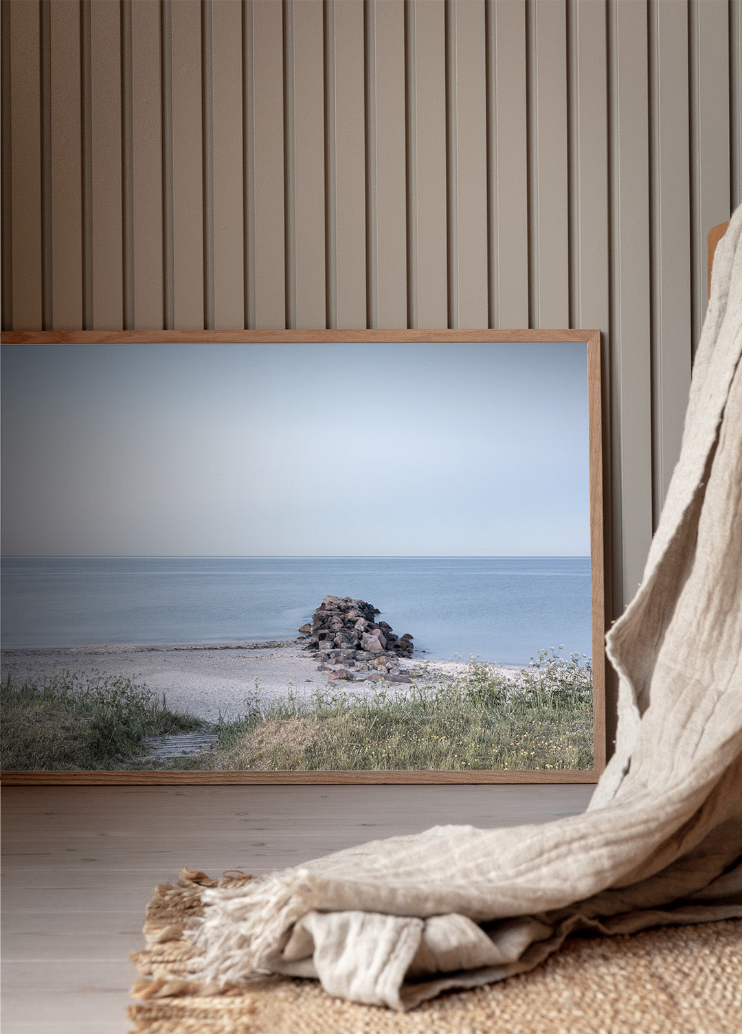 Indret stuen med natur plakat