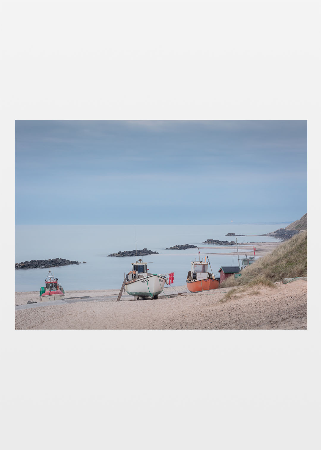 Lønstrup plakat med både
