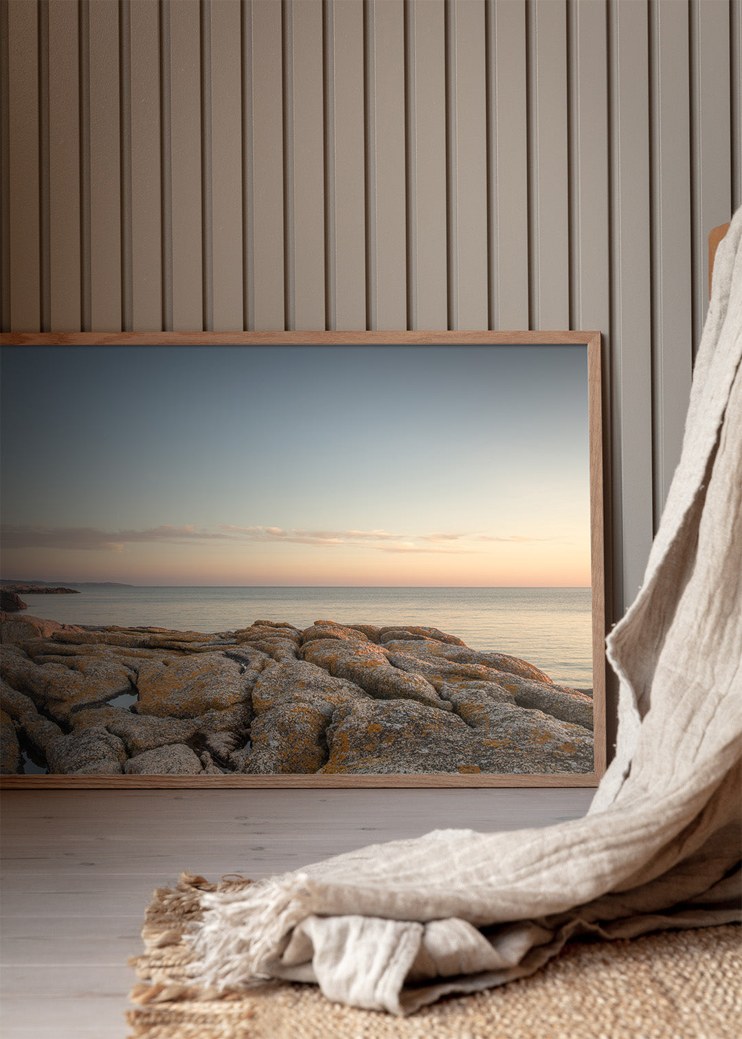 Indret med Bornholm plakat