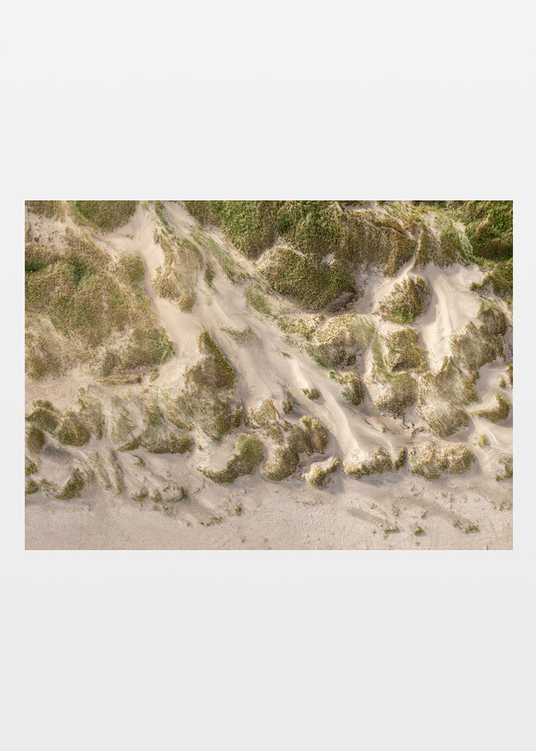 Drone fotografi af klitter