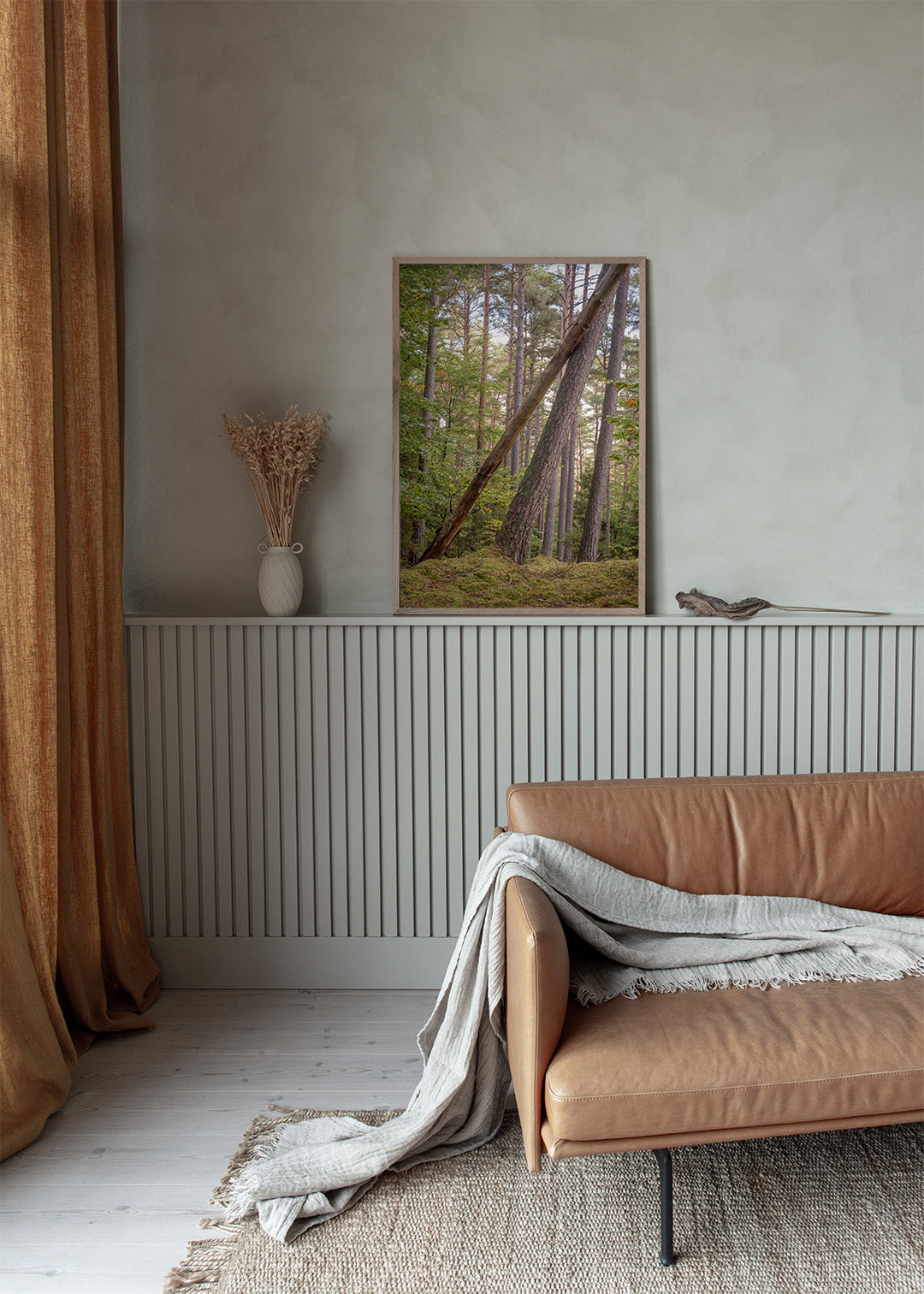 Tisvilde Hegn plakat – Mosdækket skovbund (lodret) | Foto Factory