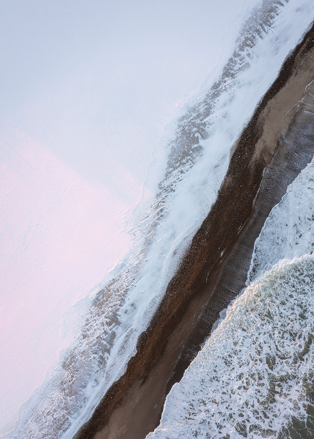 Kyst plakat - Vinter i Thy - Danmark | Foto Factory