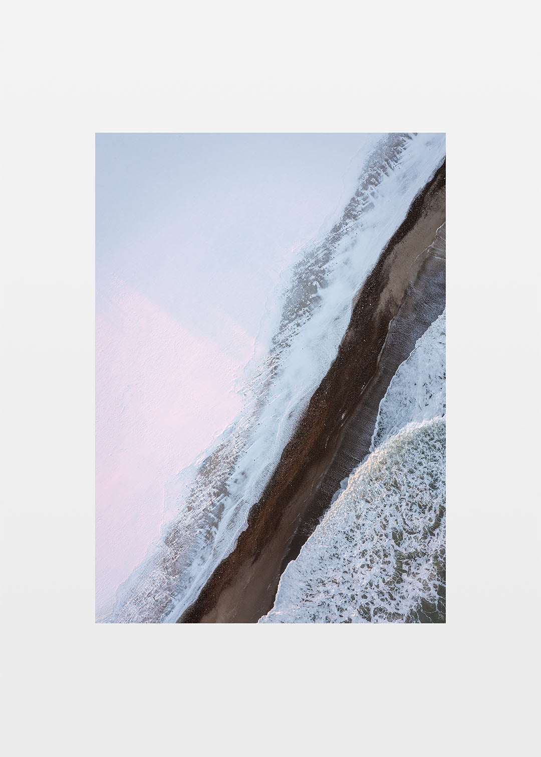 Kyst plakat - Vinter i Thy - Danmark | Foto Factory