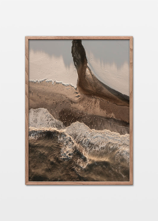 Klitmøller plakat – Åens udløb i Thy | Foto Factory