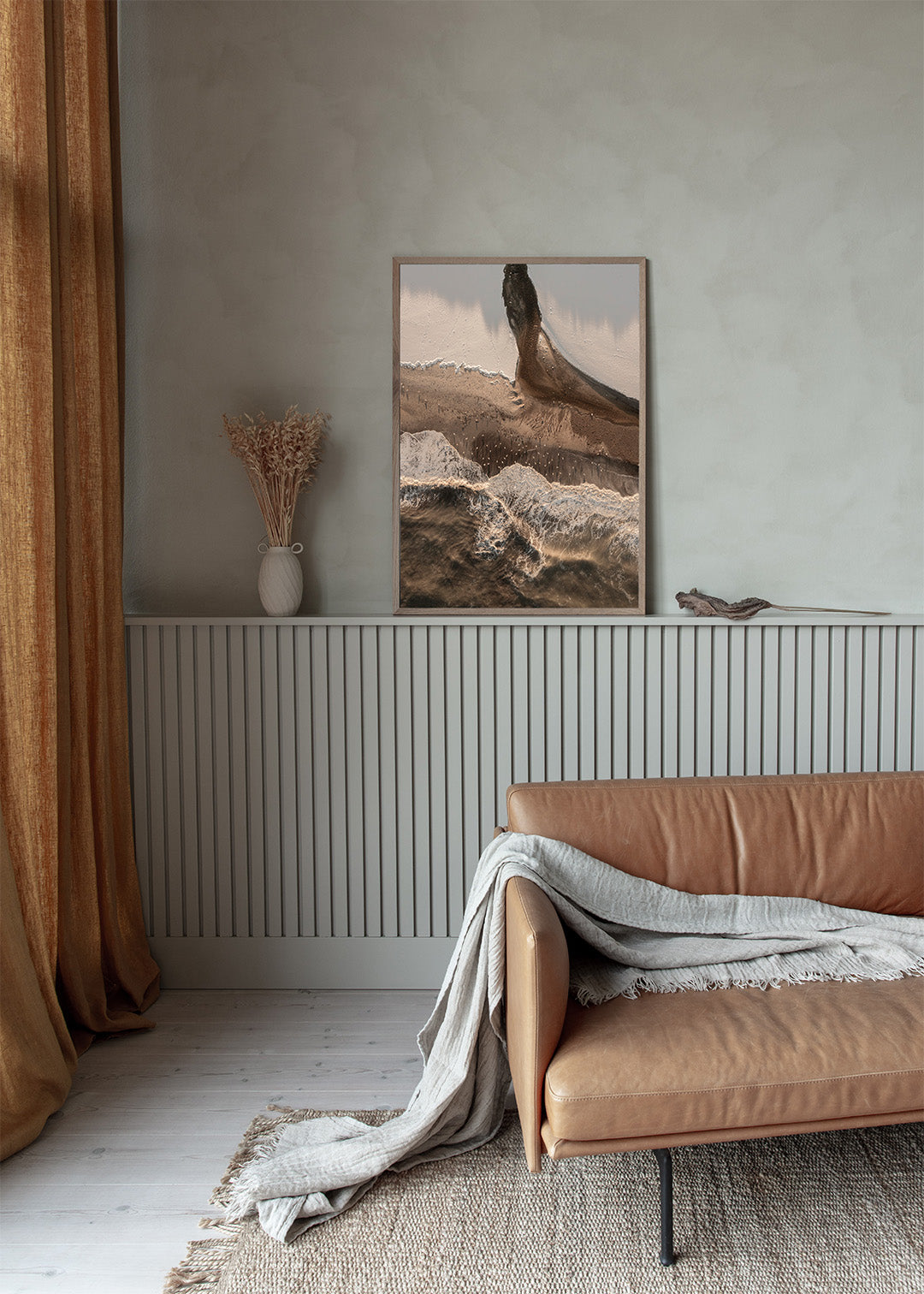 Klitmøller plakat – Åens udløb i Thy | Foto Factory