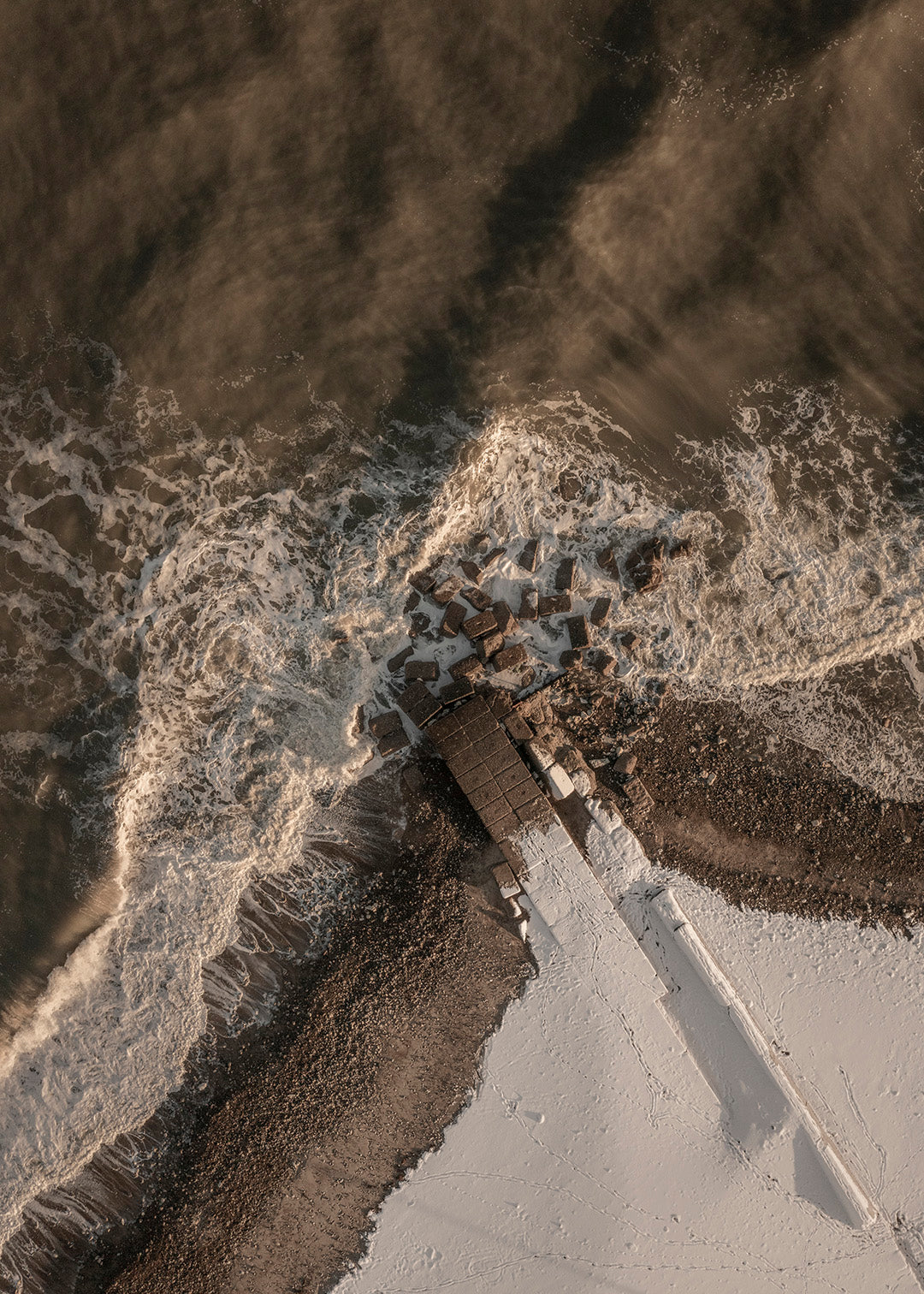 Klitmøller plakat – Høfden ved fiskerlejet – Danmark