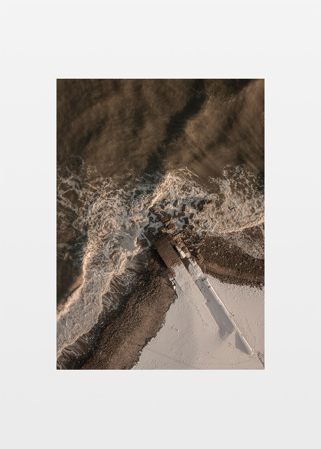 Klitmøller plakat – Høfden ved fiskerlejet – Danmark