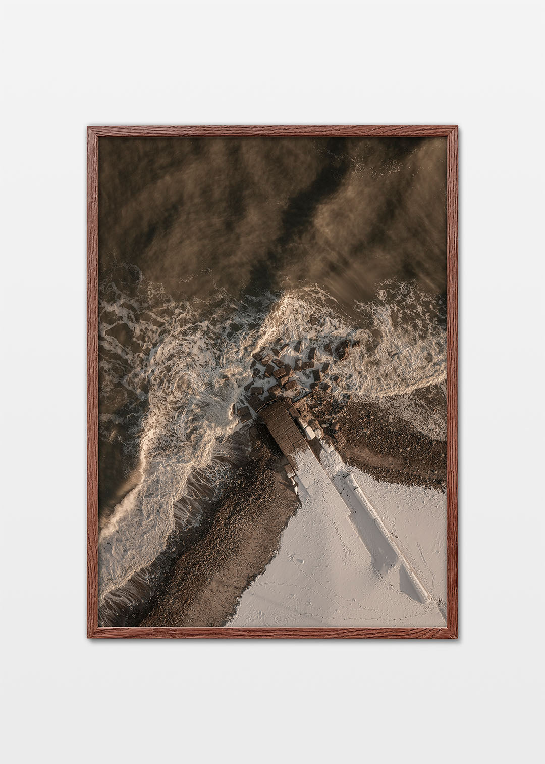 Klitmøller plakat – Høfden ved fiskerlejet – Danmark