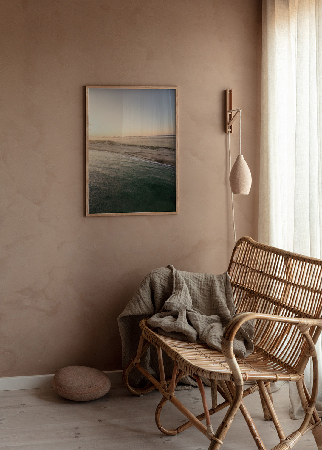 Klitmøller plakat – Morgenlys over Vestkysten i Thy