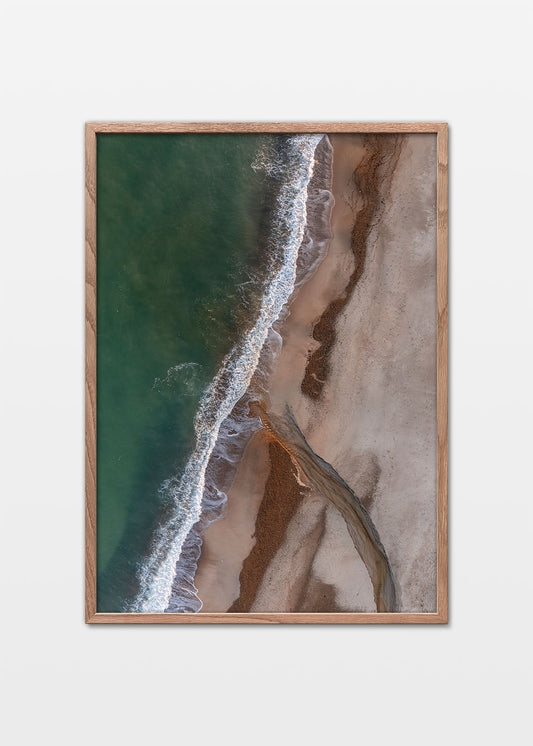 Klitmøller plakat – Åen møder Vesterhavet