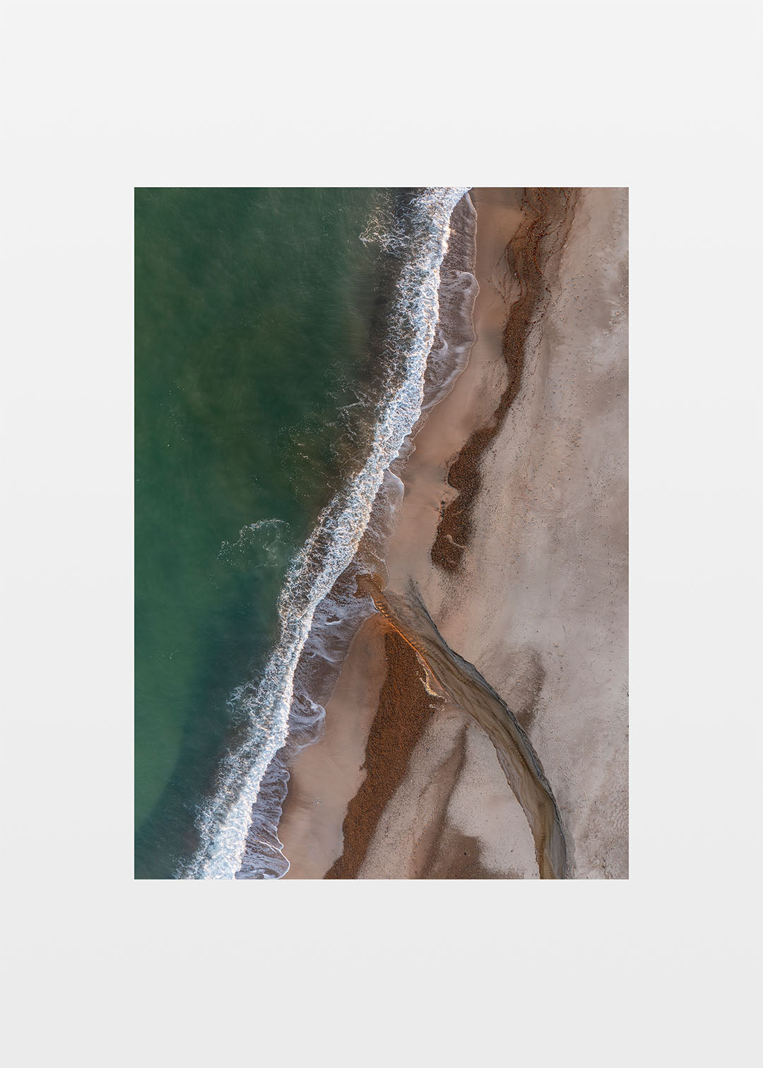 Klitmøller plakat – Åen møder Vesterhavet