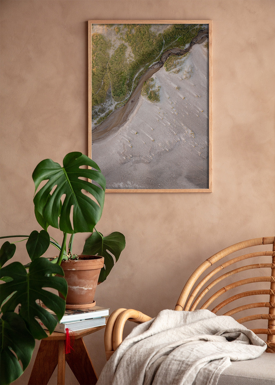 Stranden ved Klitmøller plakat