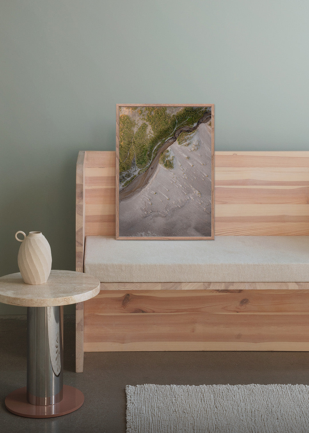 Stranden ved Klitmøller plakat