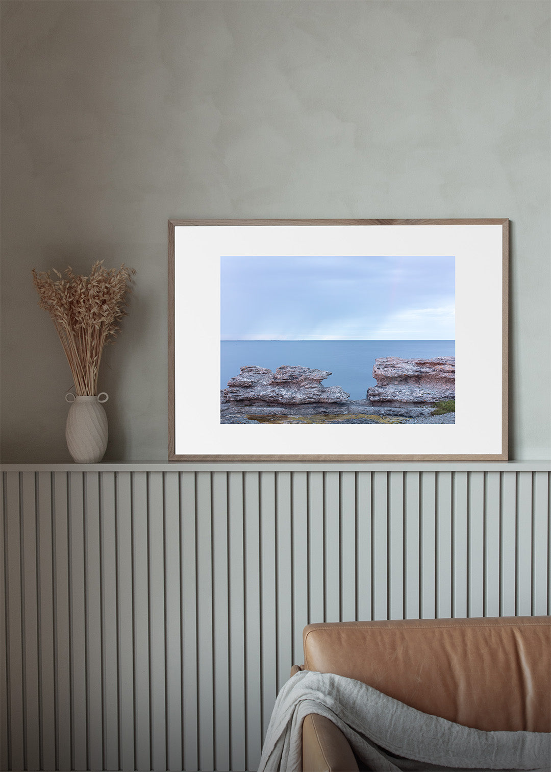 Fotografisk plakat af kystlandskab ved Snabben, Gotland, Sverige – Foto Factory