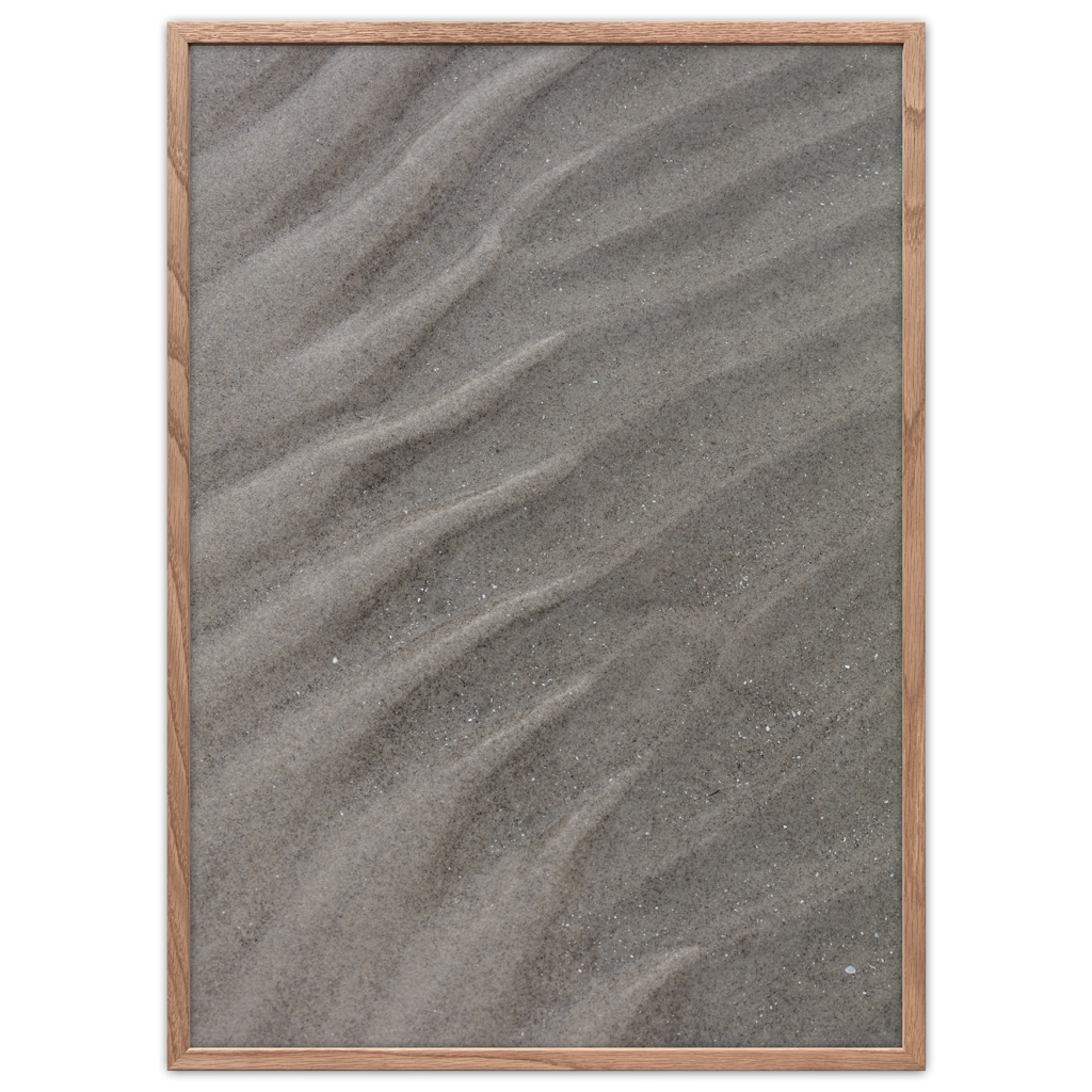 Sand ripples poster